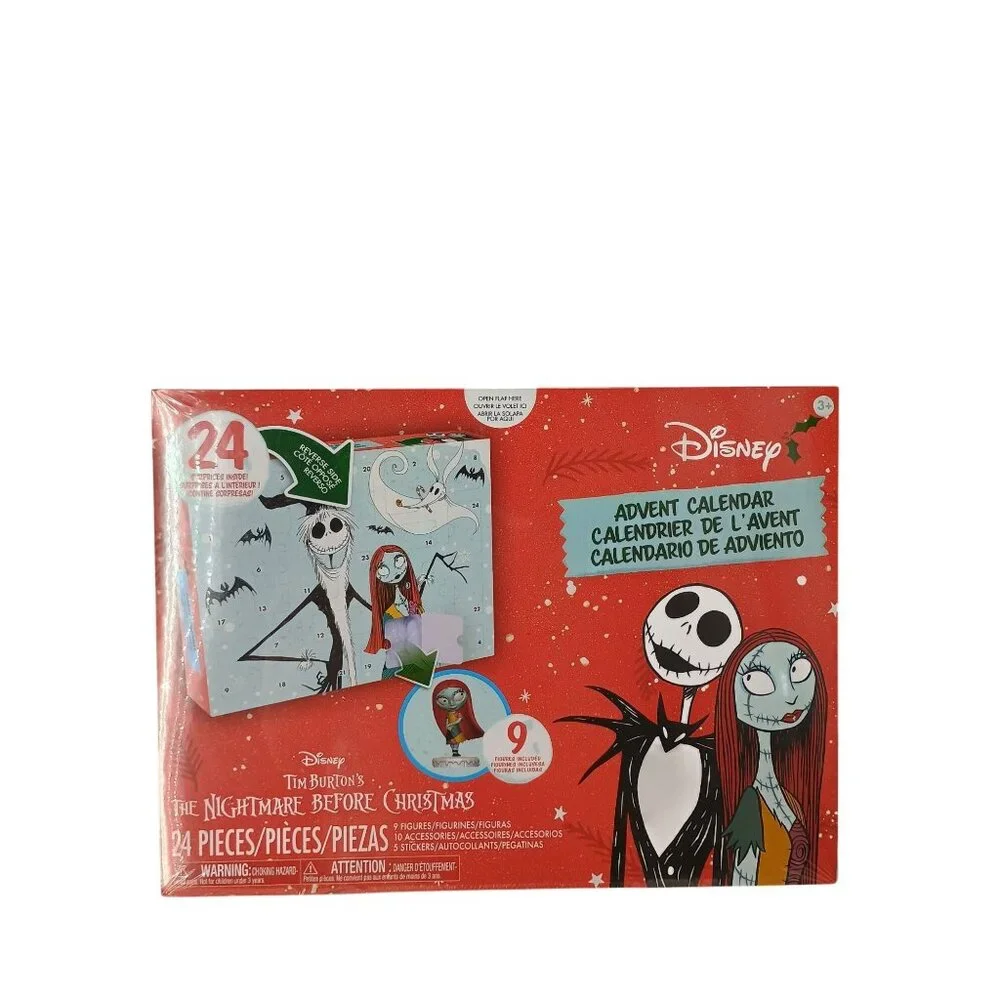 Disney Tim Burtons The Nightmare Before Christmas Advent Calendar 24 Surprises H